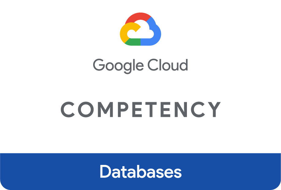 Zencore has achieved the Databases Google Cloud Competency