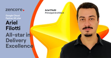 Celebrating Exceptional Achievement in Cloud Delivery — Ariel Filotti.