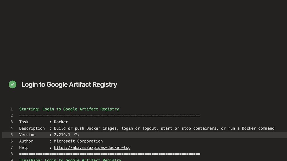 Build and Push Docker Images to Google Artifact Registry using Azure DevOps Pipelines