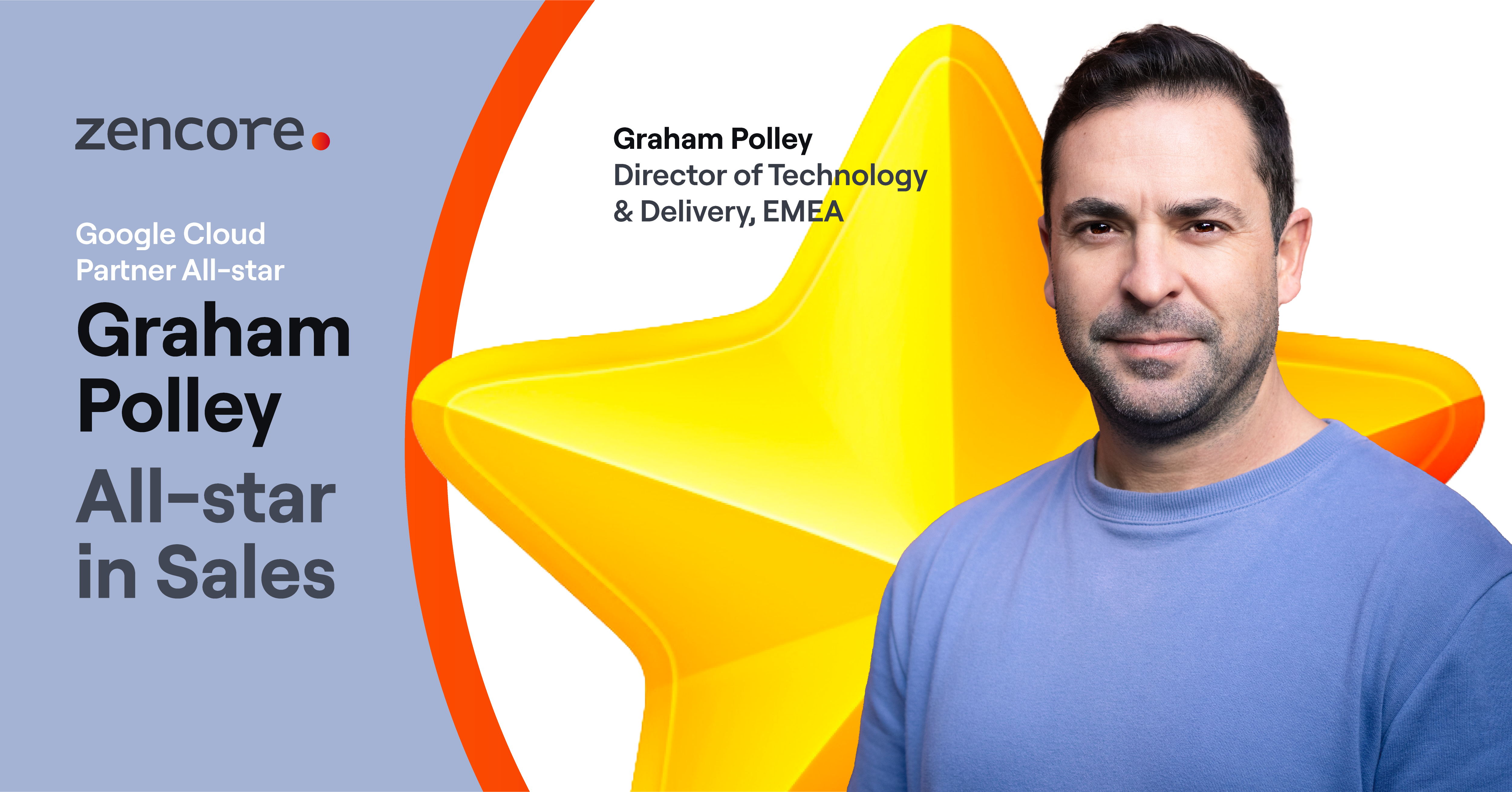 Graham Polley Named Google Cloud All-star in Sales.